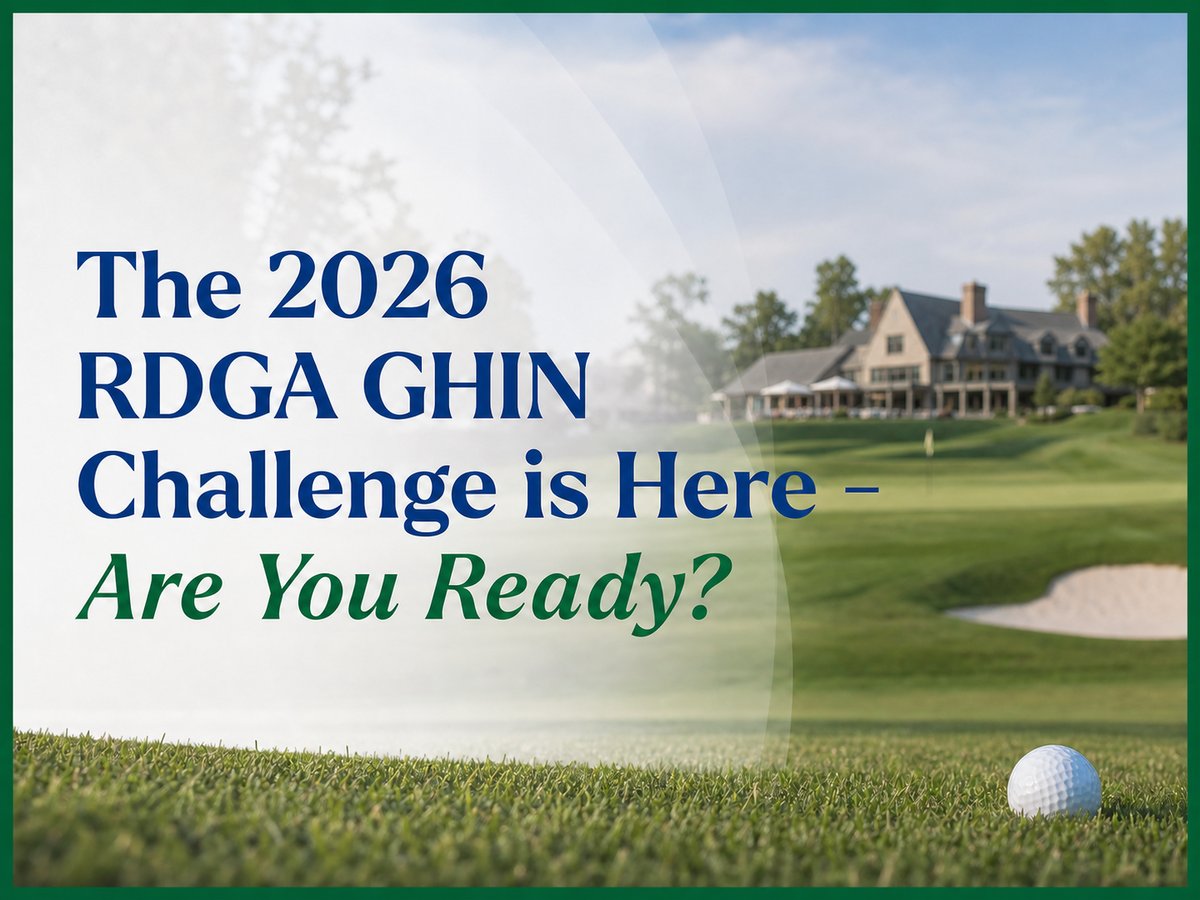 RDGA GHIN Challenge Banner with Shadow Lake Club Background