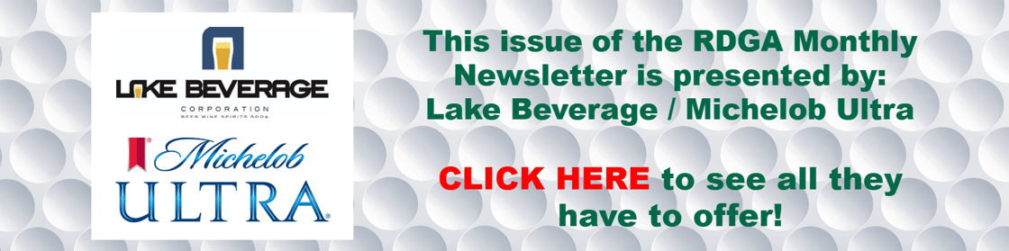 An Image Showing a Golf Ball Dimple Pattern NEWSLETTER SPONSOR IMAGE LAKE BEVERAGE