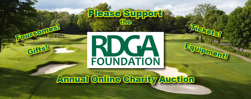 RDGA Foundation Online Charity Auction BANNER